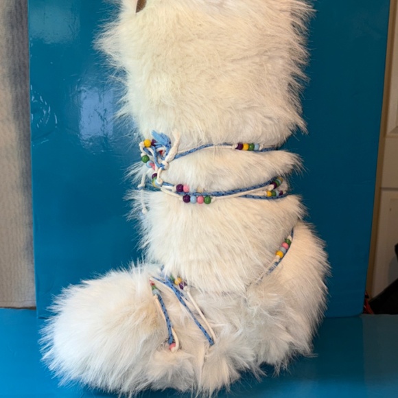 Free People Apres All Day Beaded Faux Fur Yeti Boots - Picture 7 of 7